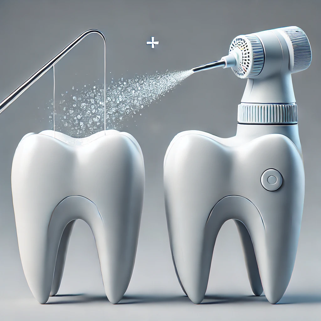 Dental floss o oral irrigator
